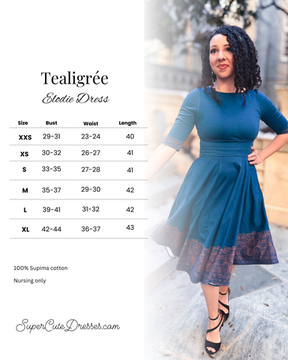 Tealigrée ~ Elodie Dress