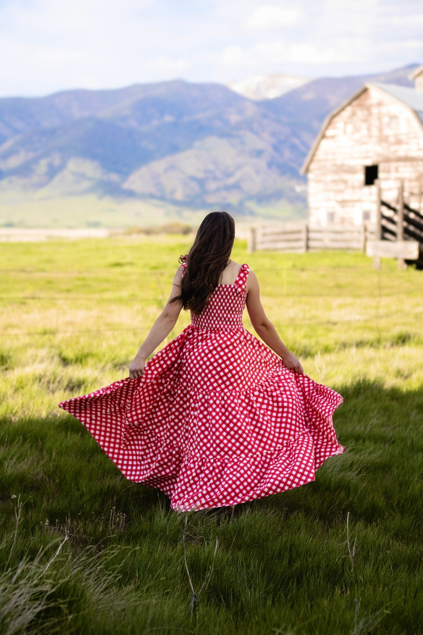 Grenadine Gingham ~ Lenora Dress