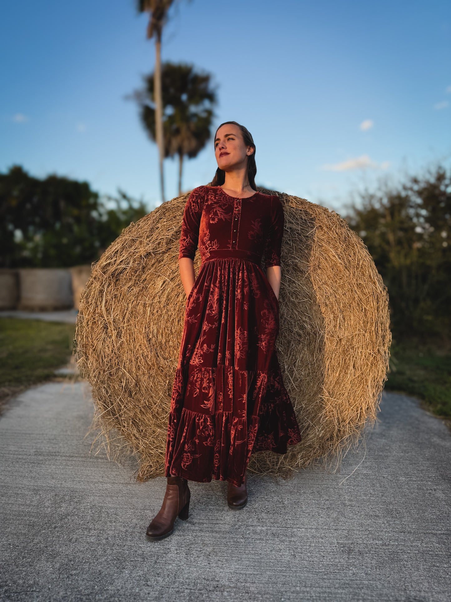 Cinnamon Rose ~ Hinterland Maxi