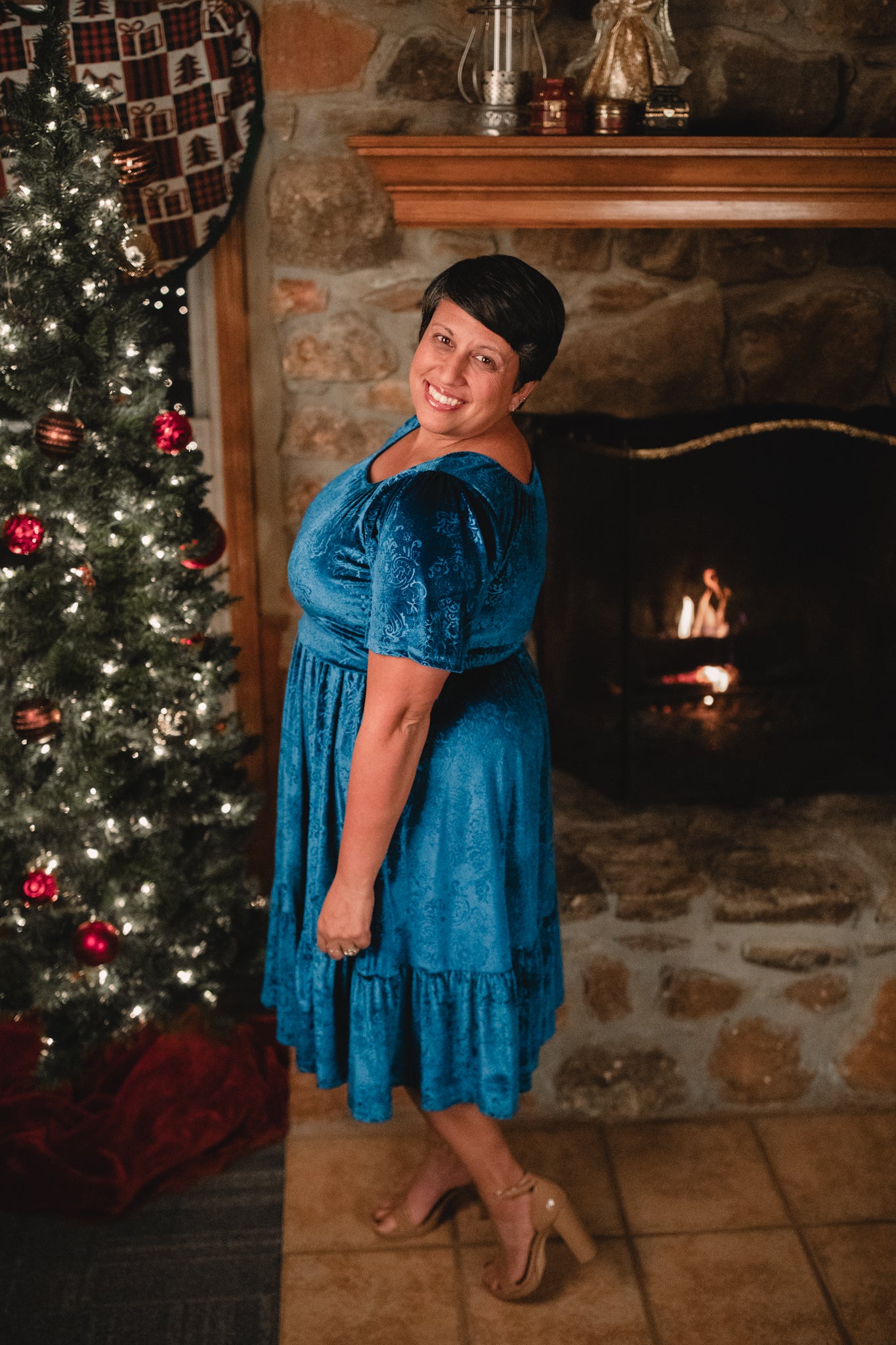 Silent Night ~ Limited Edition Midi Dress