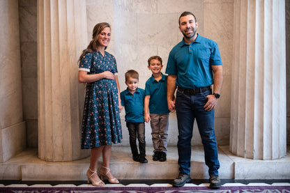 Timeless Teal ~ Men’s Perseverance Polo