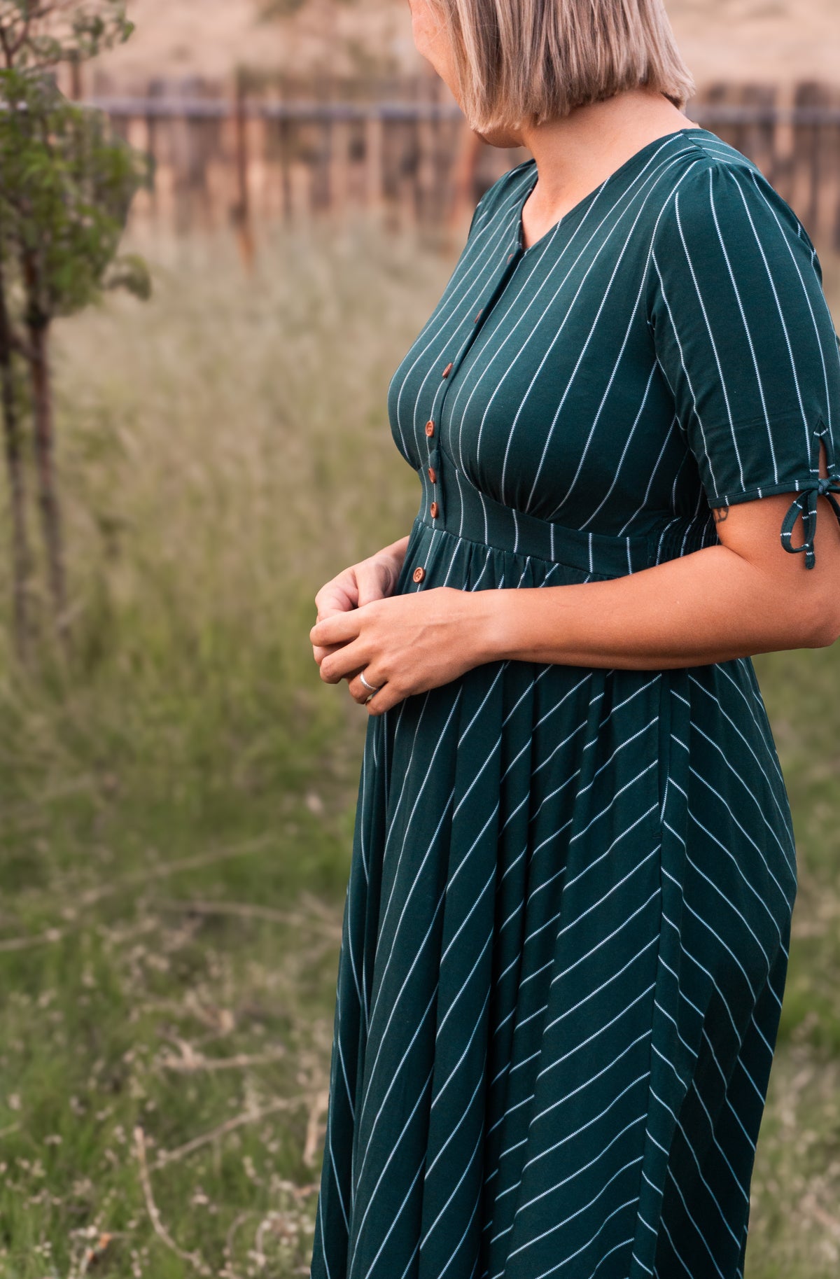 Cedar Stripes ~ Hearthside Maxi