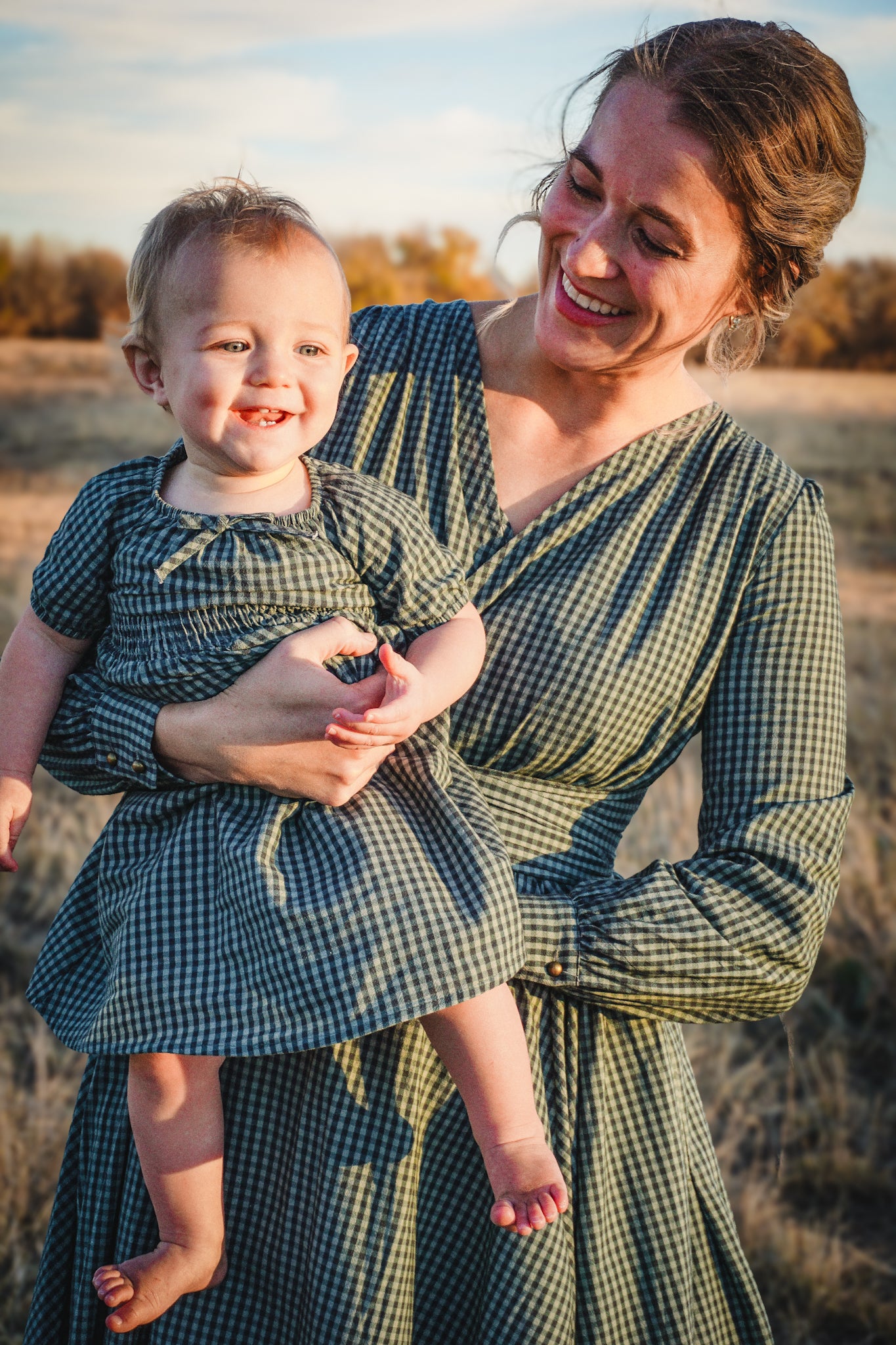 Spruce Gingham ~ Mini Folklore