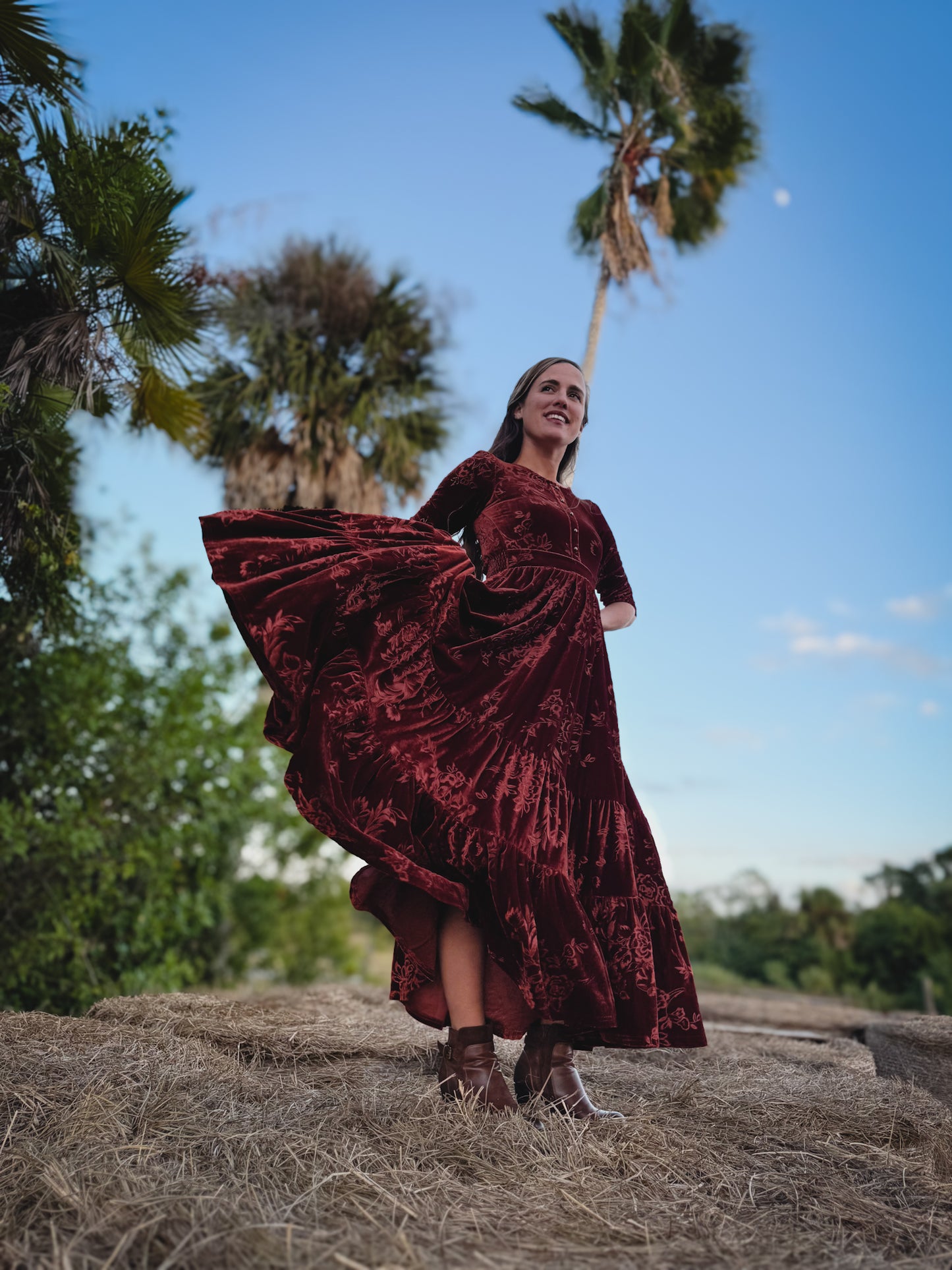 Cinnamon Rose ~ Hinterland Maxi