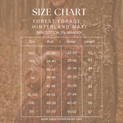 Forest Forage ~ Hinterland Maxi