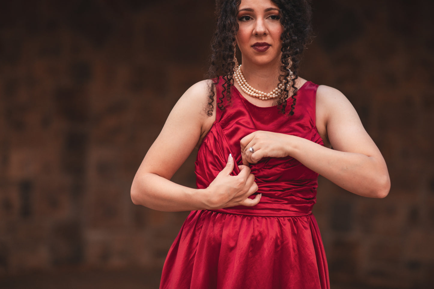 Cerise ~ Atelier Gown
