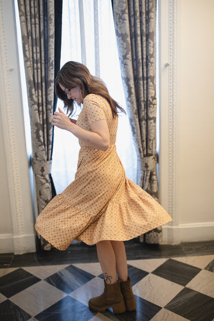 Citron Sunbeam ~ Canterbury Dress