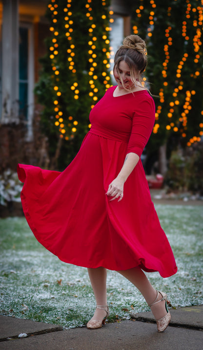 Cardinal ~ Faye Dress