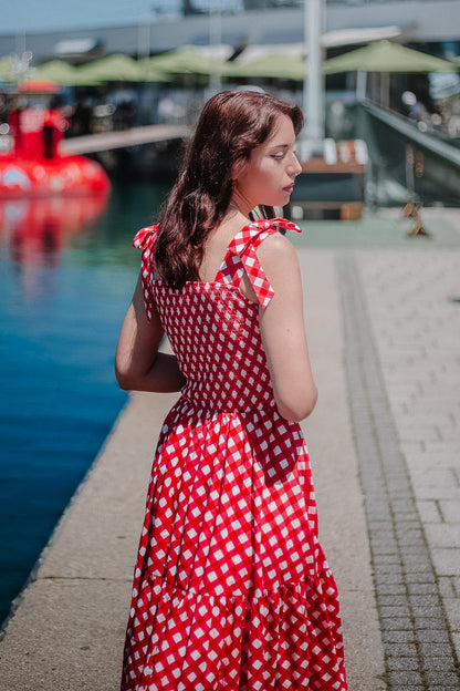 Grenadine Gingham ~ Lenora Dress