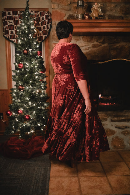 Cinnamon Rose ~ Hinterland Maxi