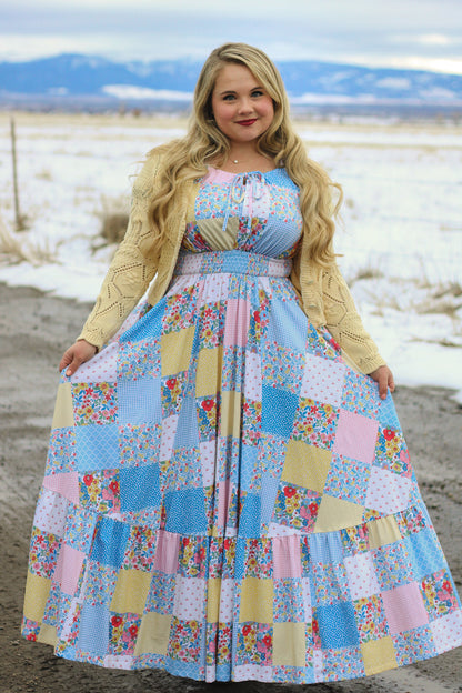 Cottage Calico ~ Folklore Maxi