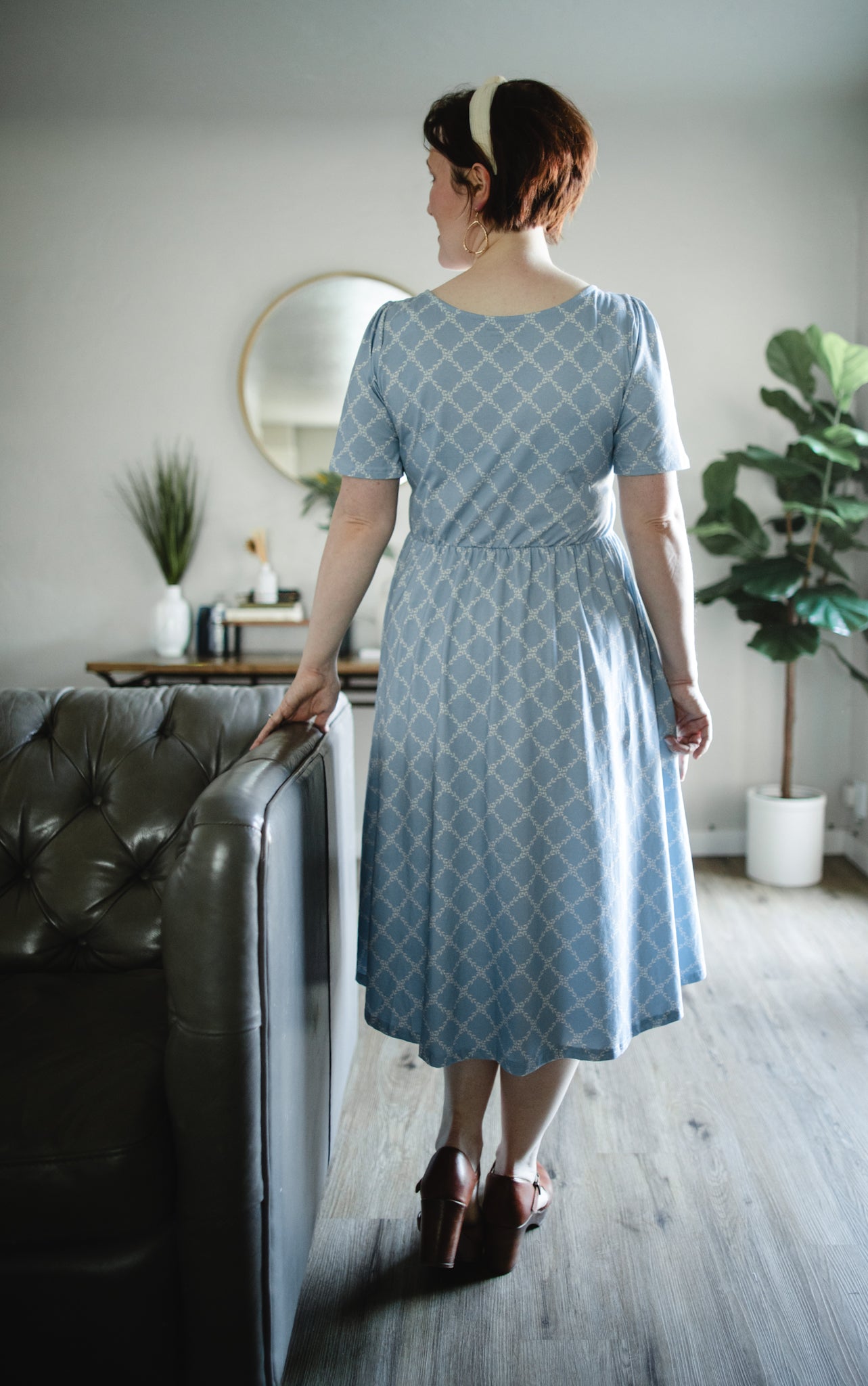 Tranquil Trellis ~ Etta Dress
