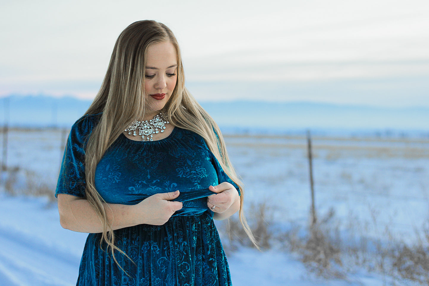 Silent Night ~ Limited Edition Midi Dress