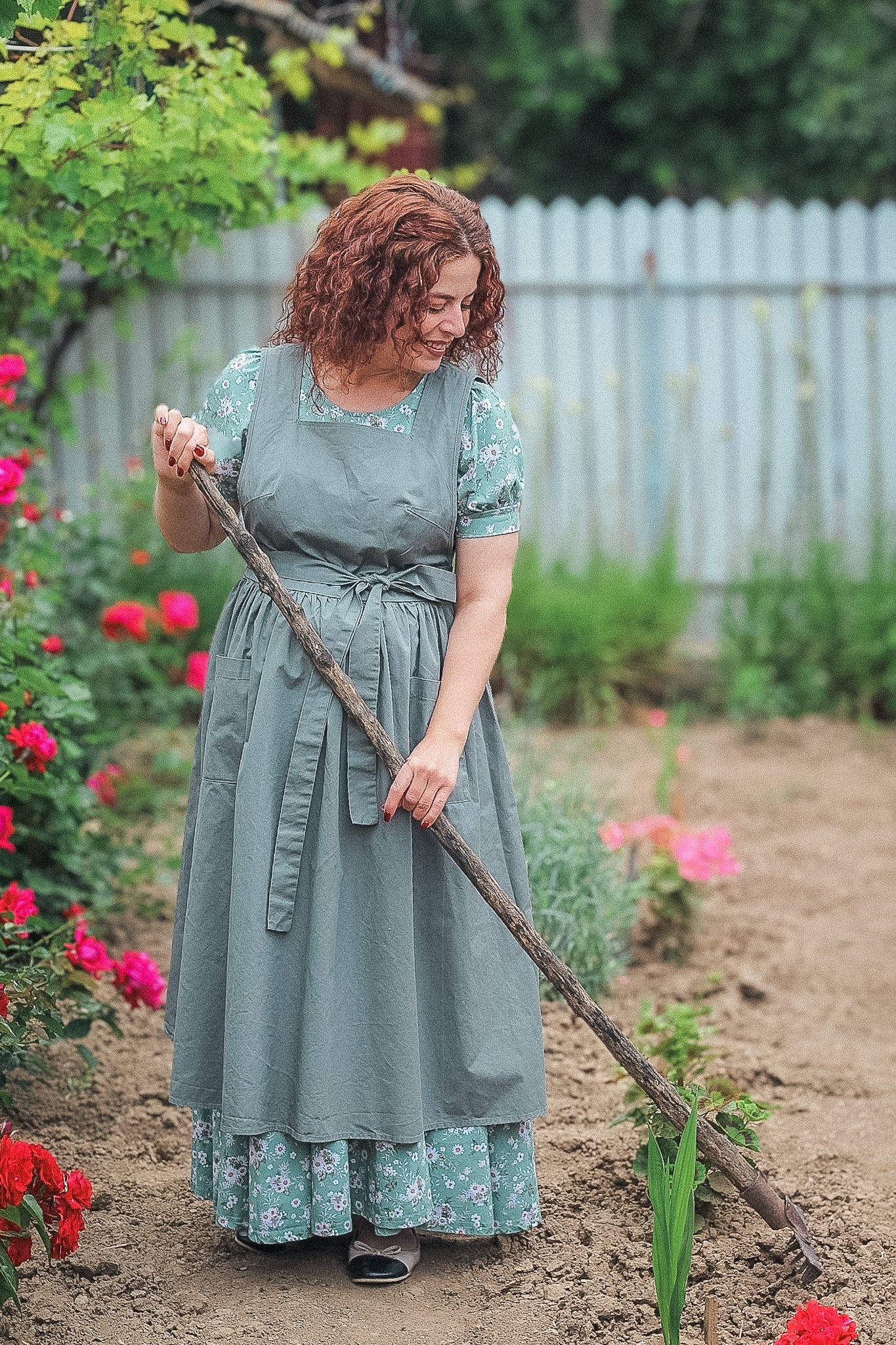 Olivewood ~ Pinafore Apron