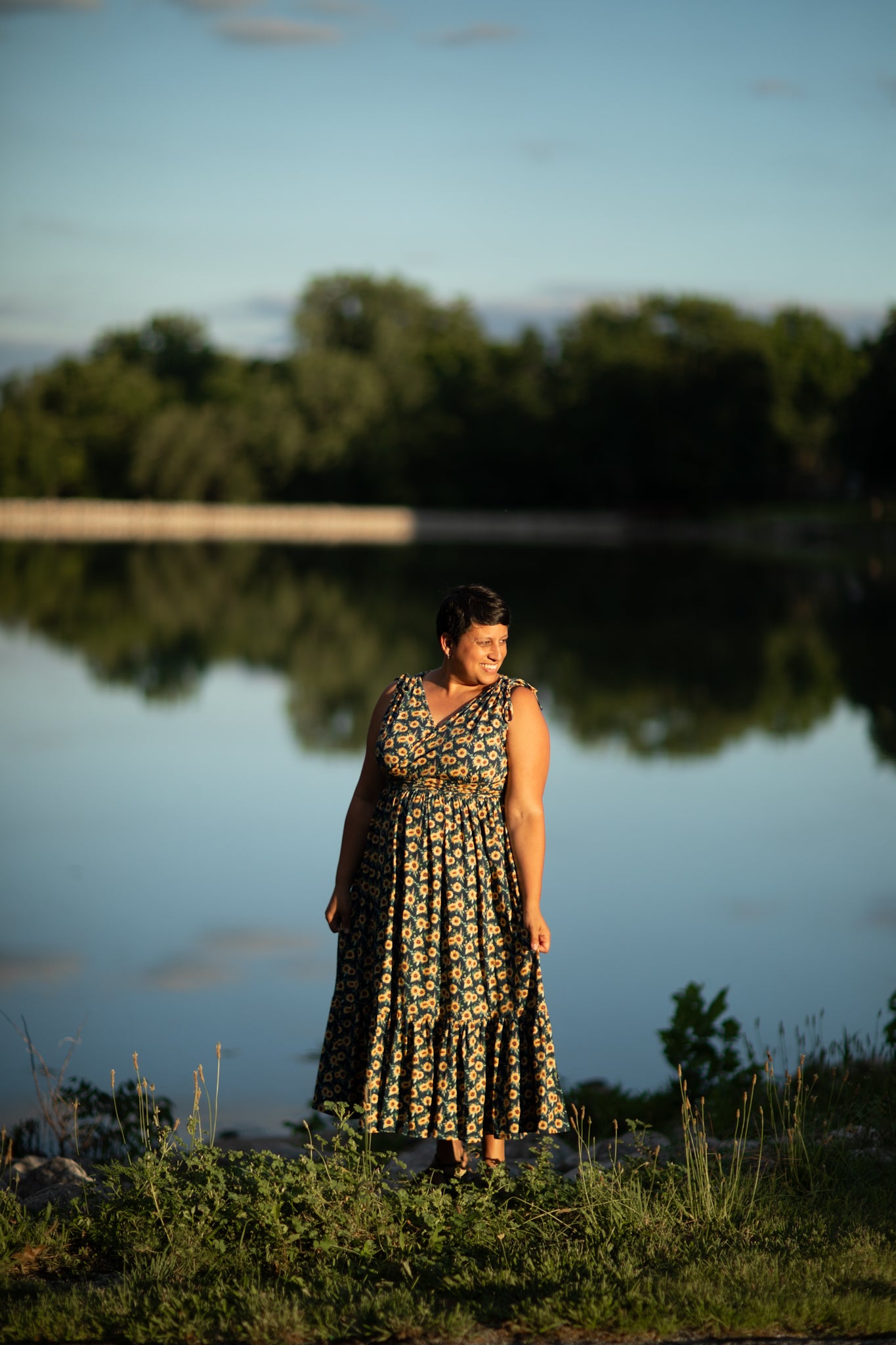 Prairie Sunflower ~ Amorette Dress