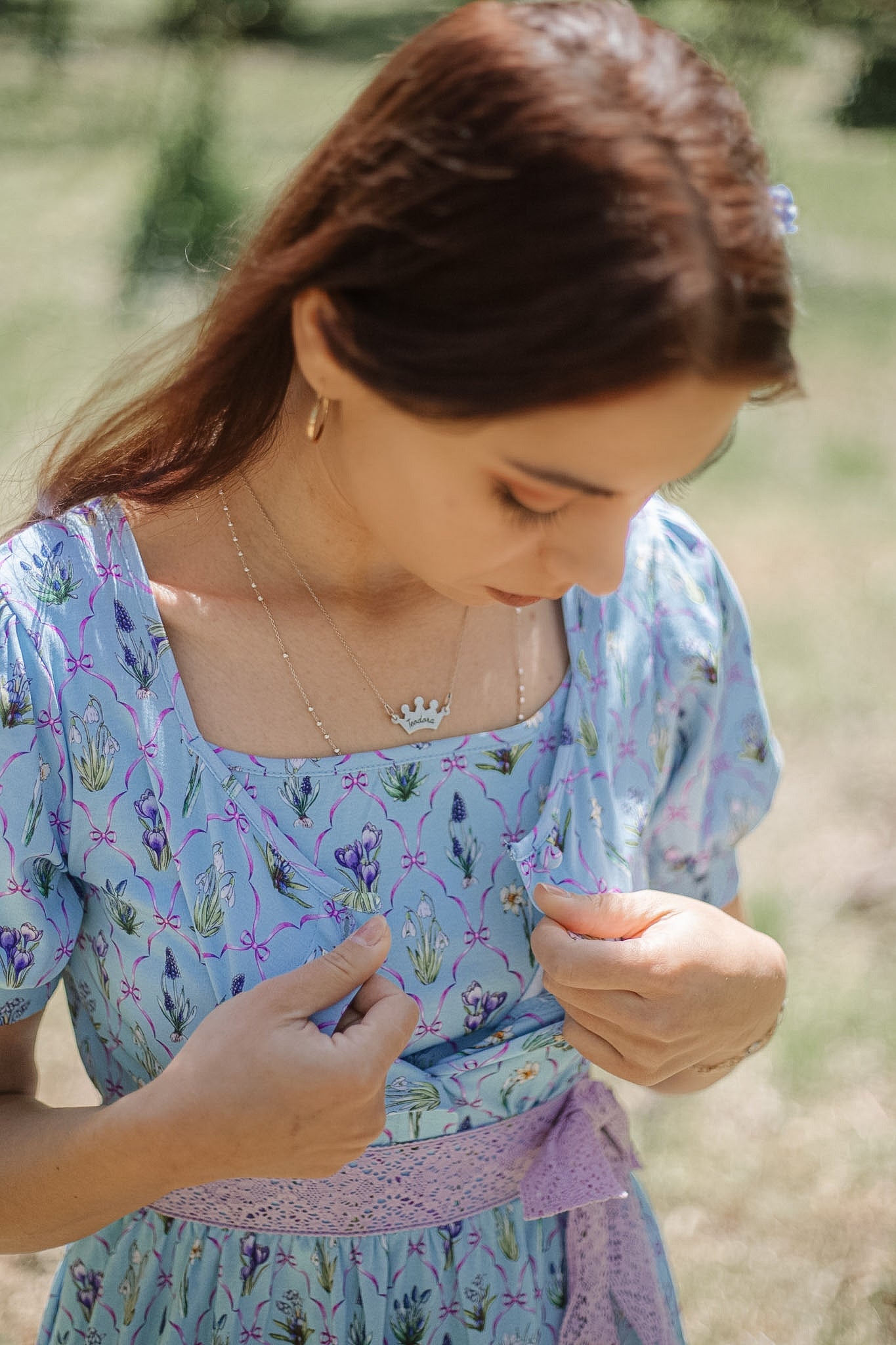 Snowdrops & Daffodils ~ Keepsake Midi
