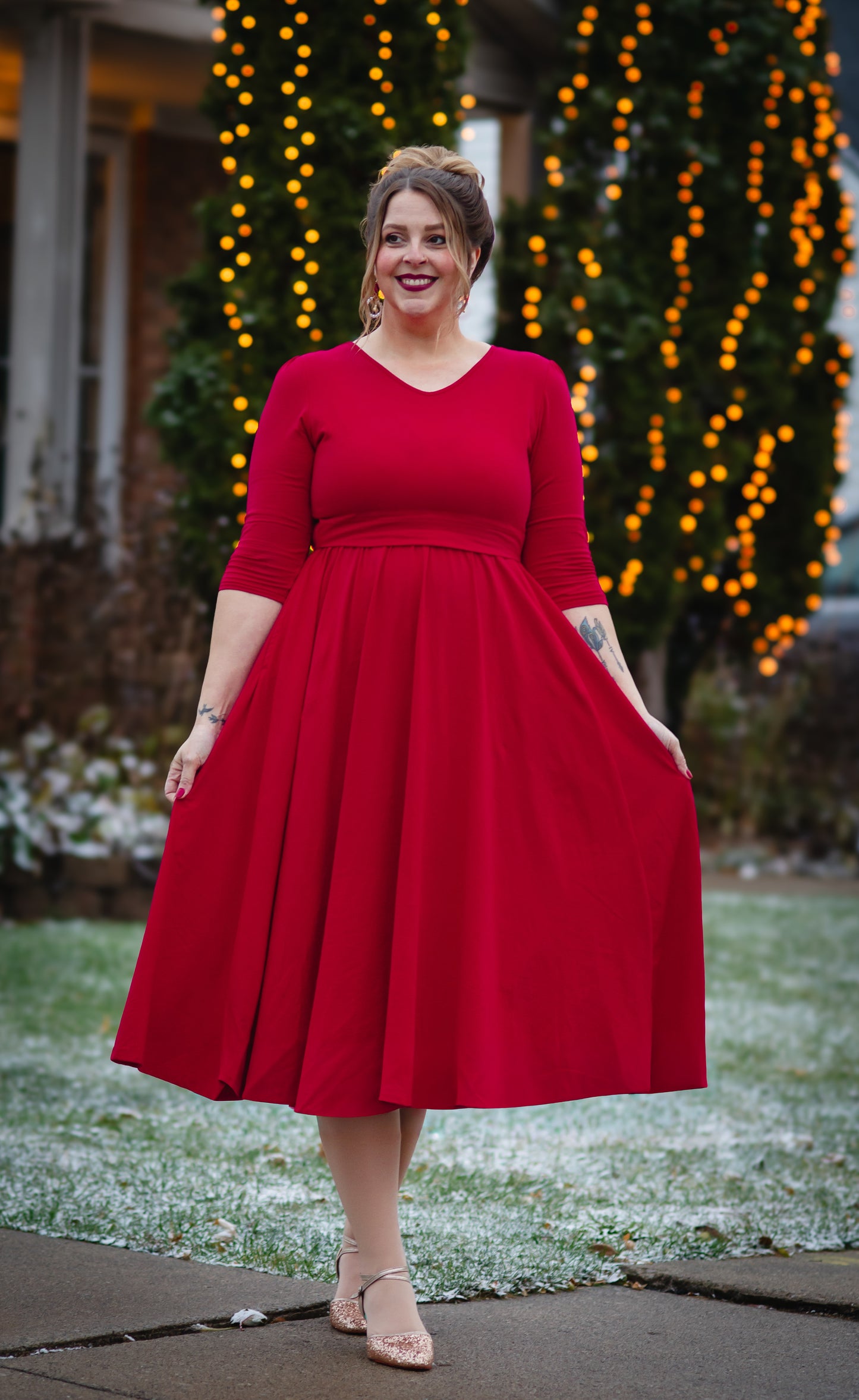 Cardinal ~ Faye Dress
