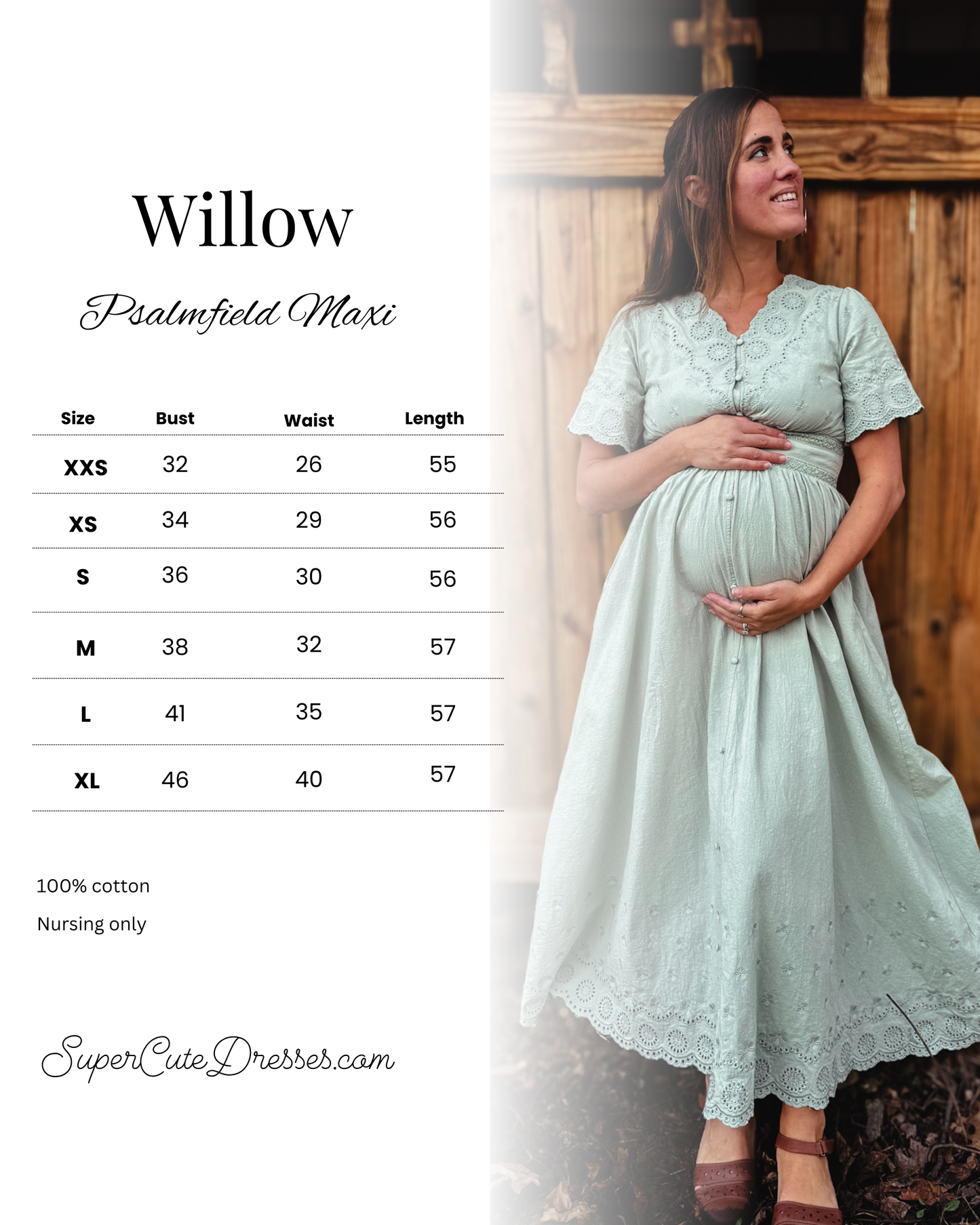 Willow ~ Psalmfield Maxi