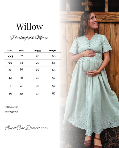 Willow ~ Psalmfield Maxi