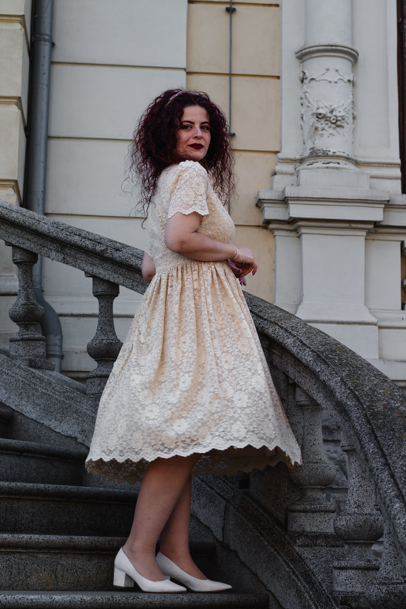 Alabaster ~ Everine Dress
