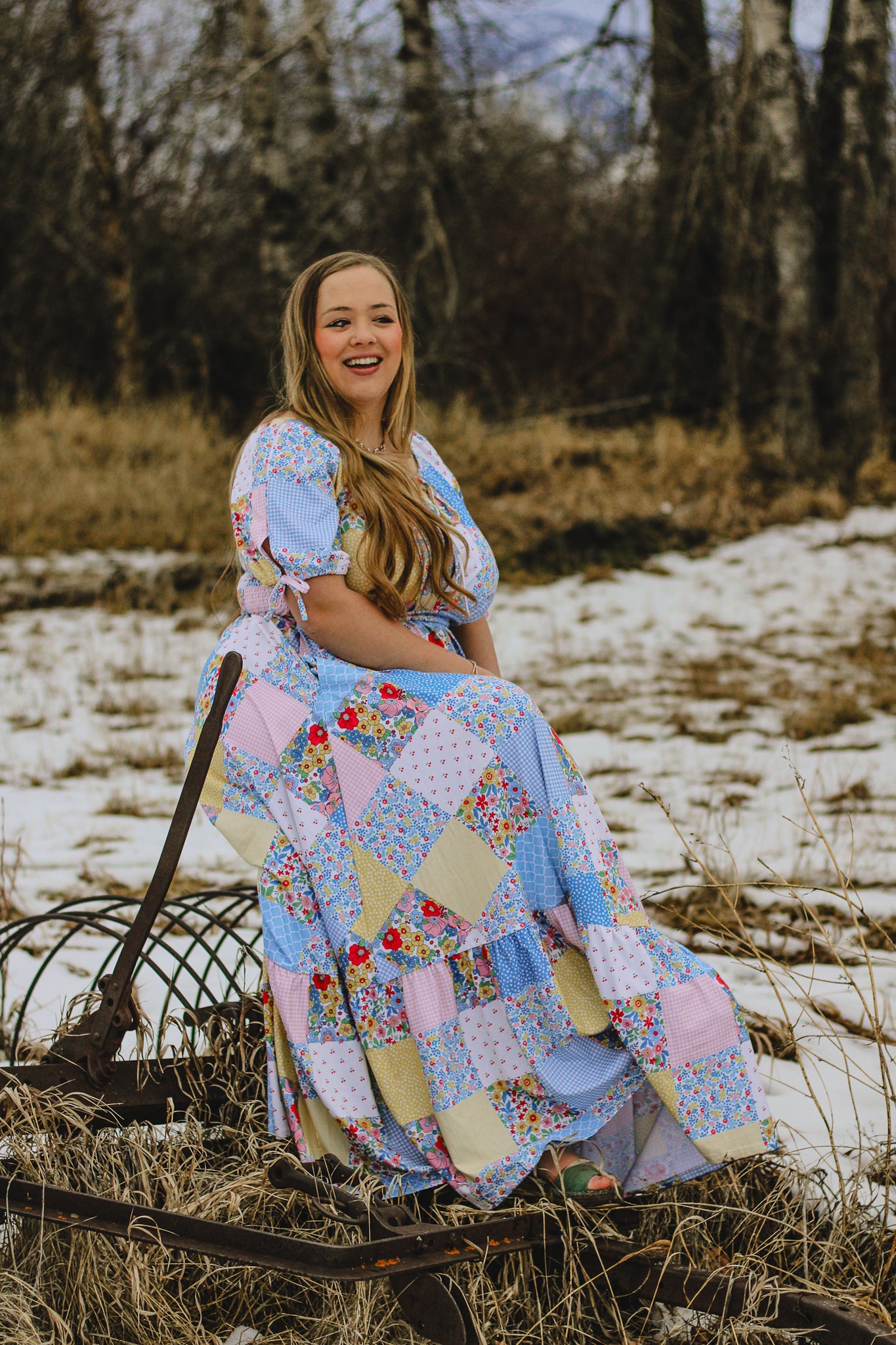 Cottage Calico ~ Folklore Maxi