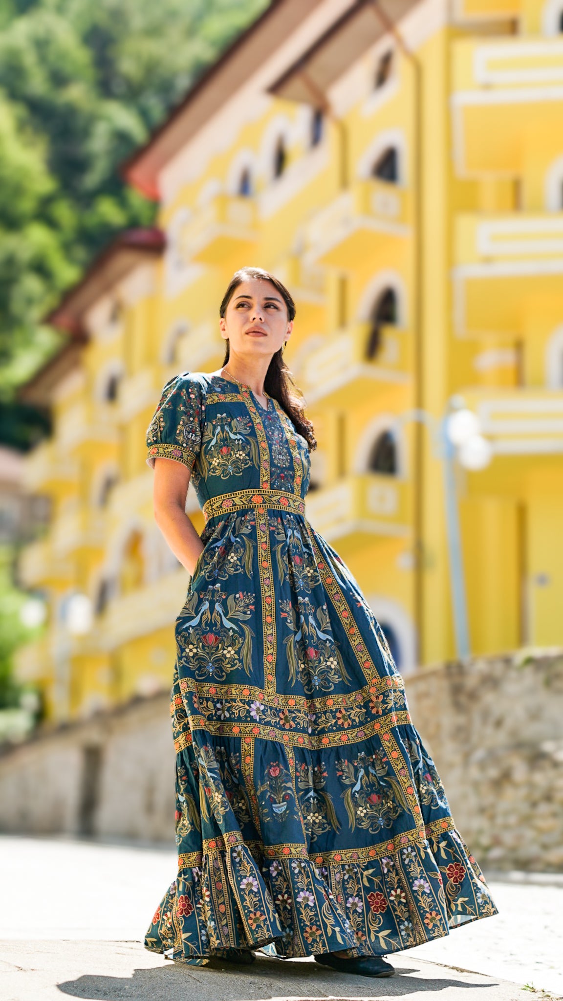 The Blue Reliquary Gown