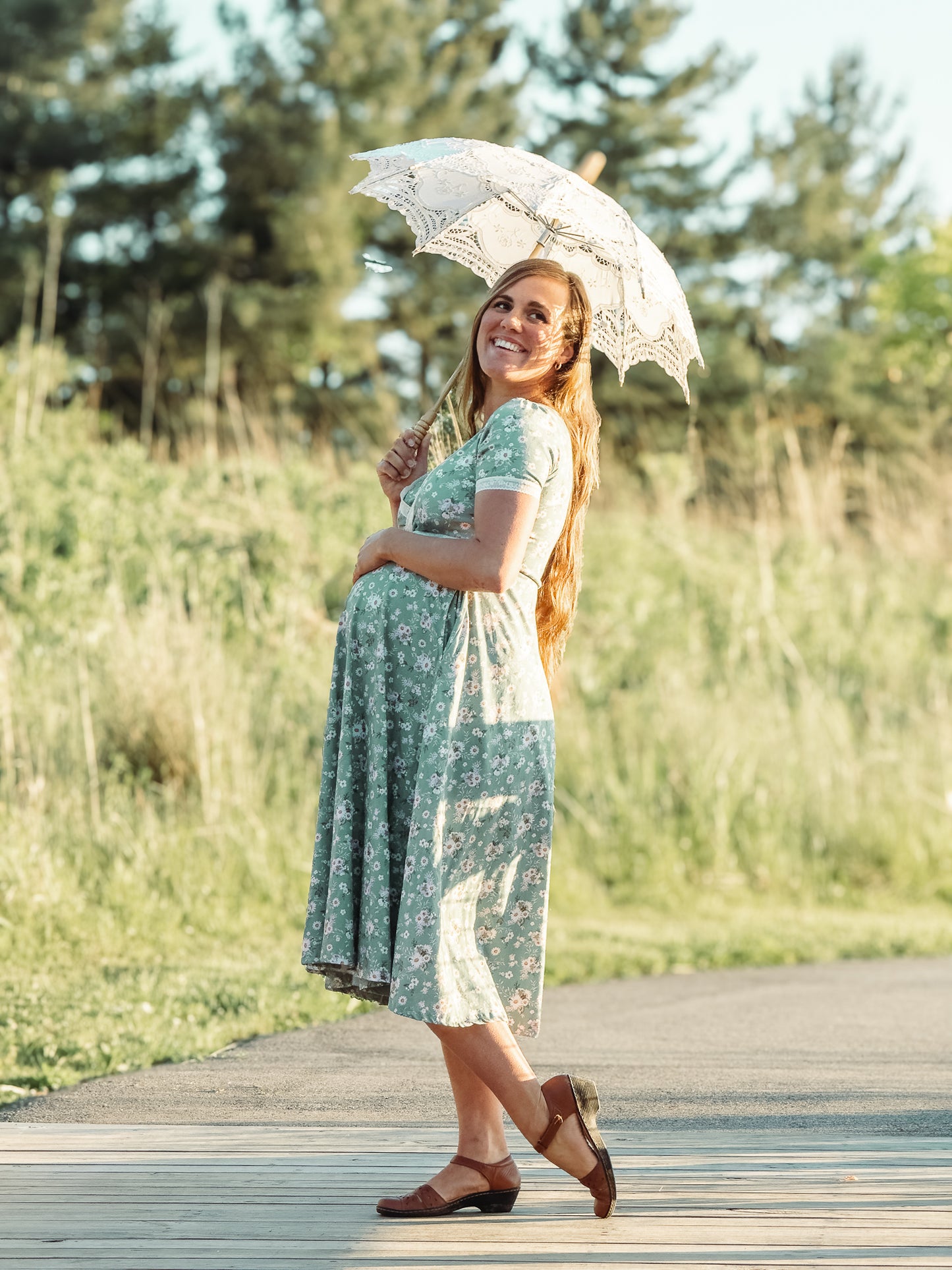 Mint Madelief ~ Daydream Dress