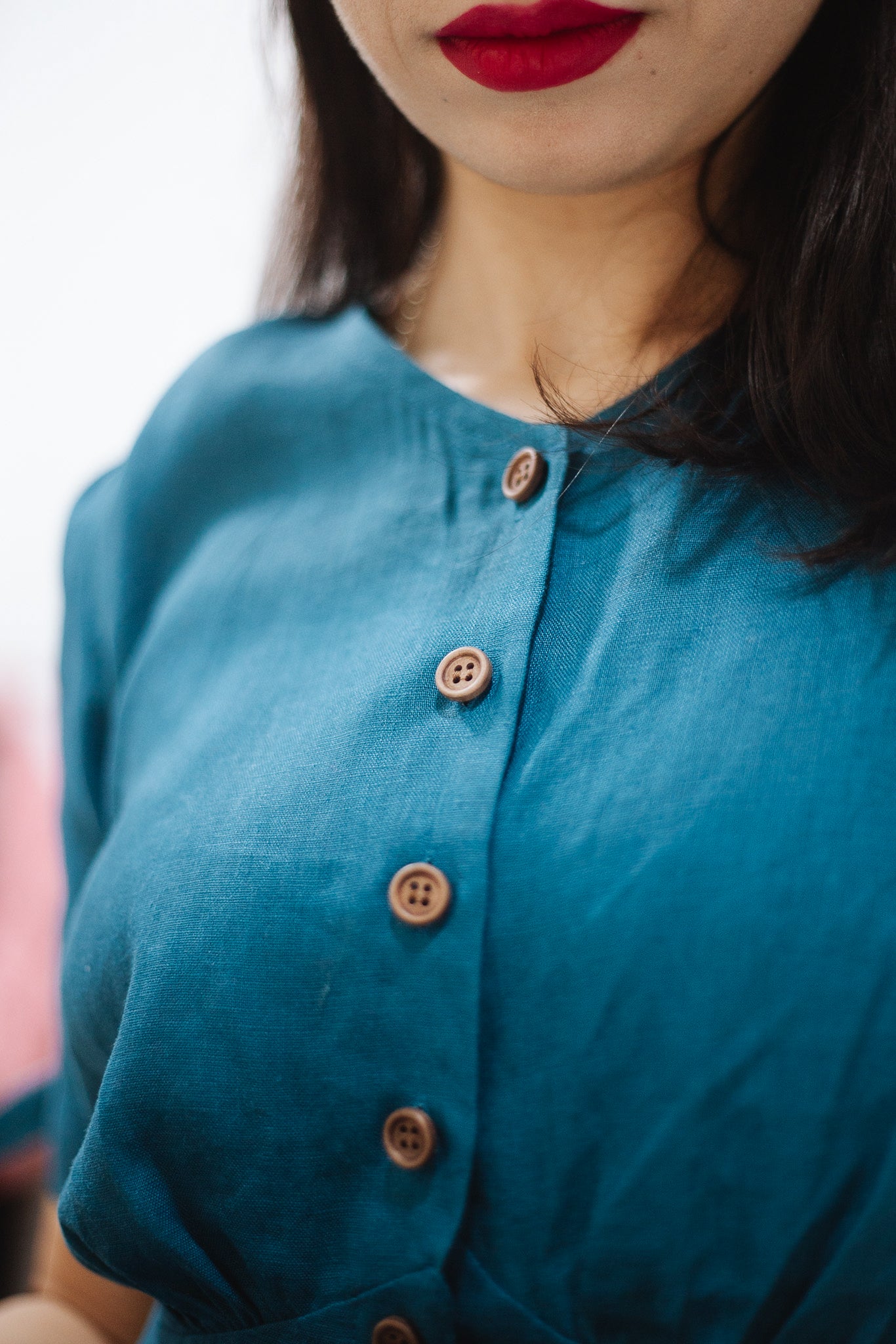 Timeless Teal ~ Hearthside Dress