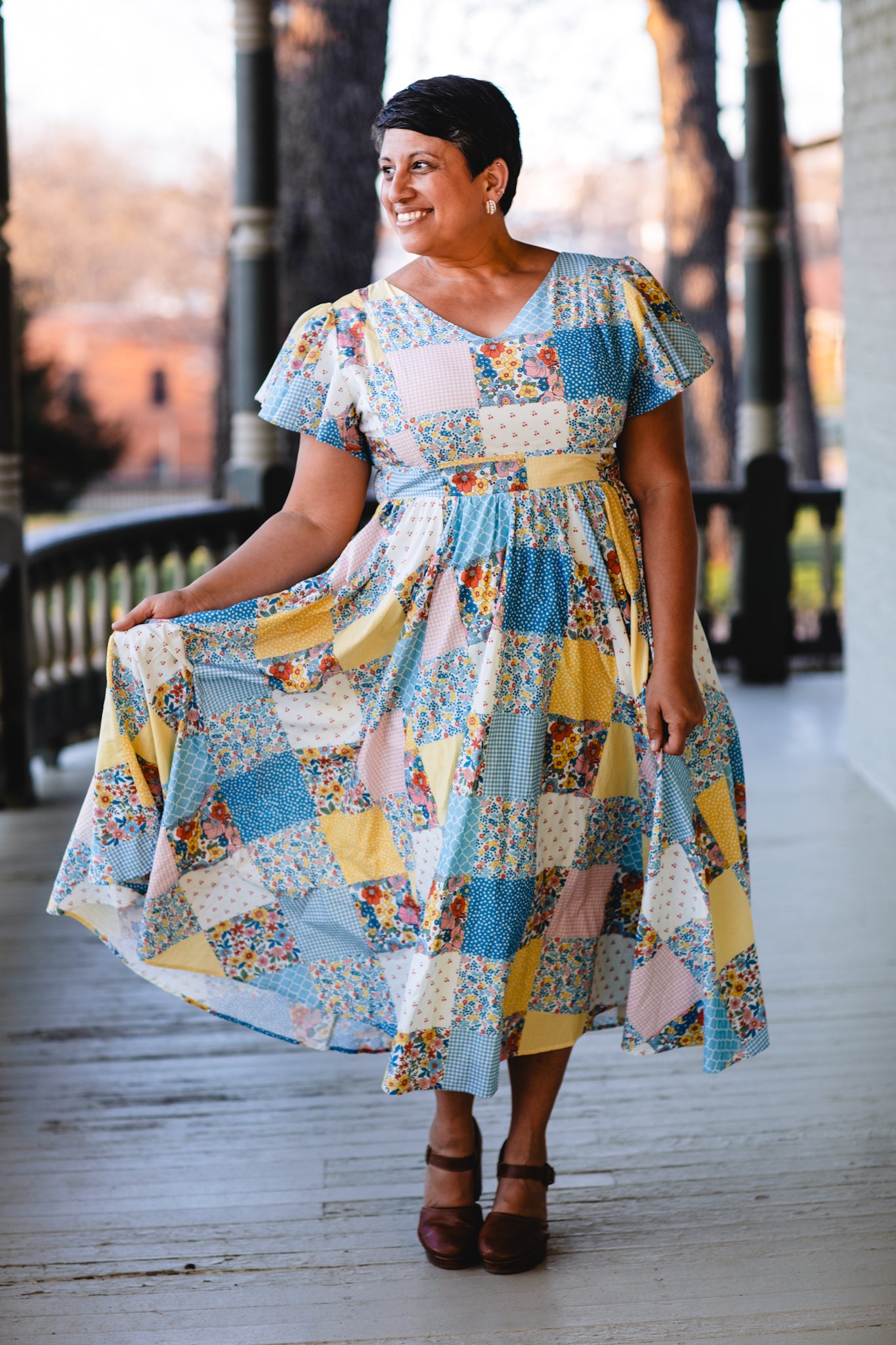 Cottage Calico ~ Lenora Midi