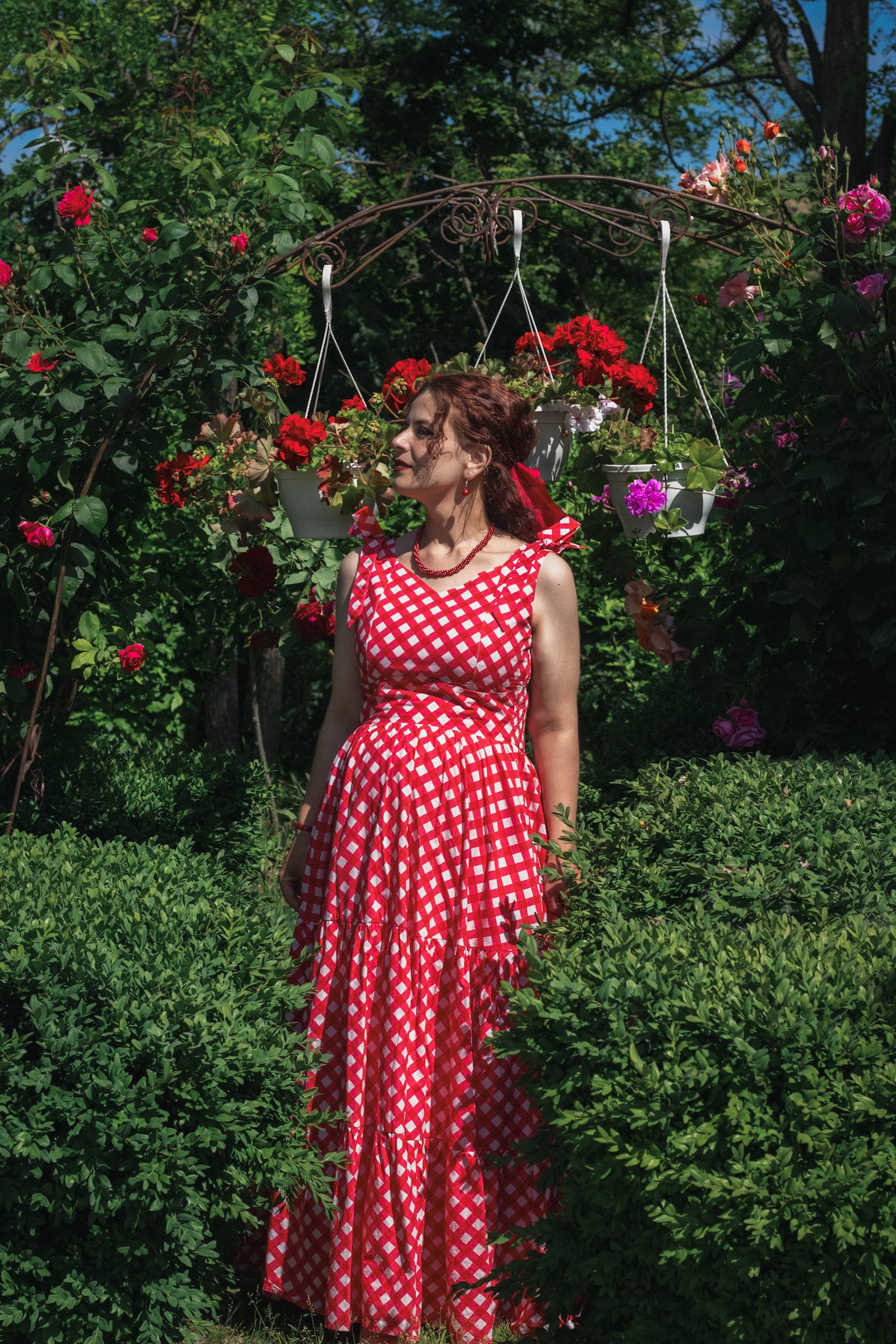 Grenadine Gingham ~ Lenora Dress