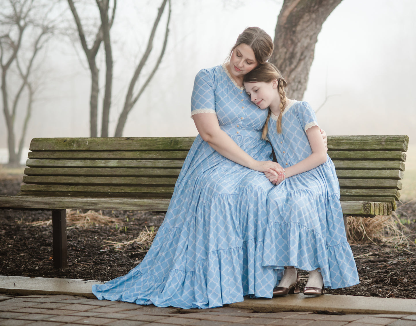 Tranquil Trellis ~ Keepsake Dress