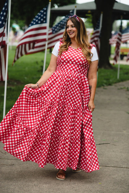 Grenadine Gingham ~ Lenora Dress