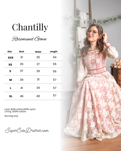 Chantilly ~ Rosemund Gown