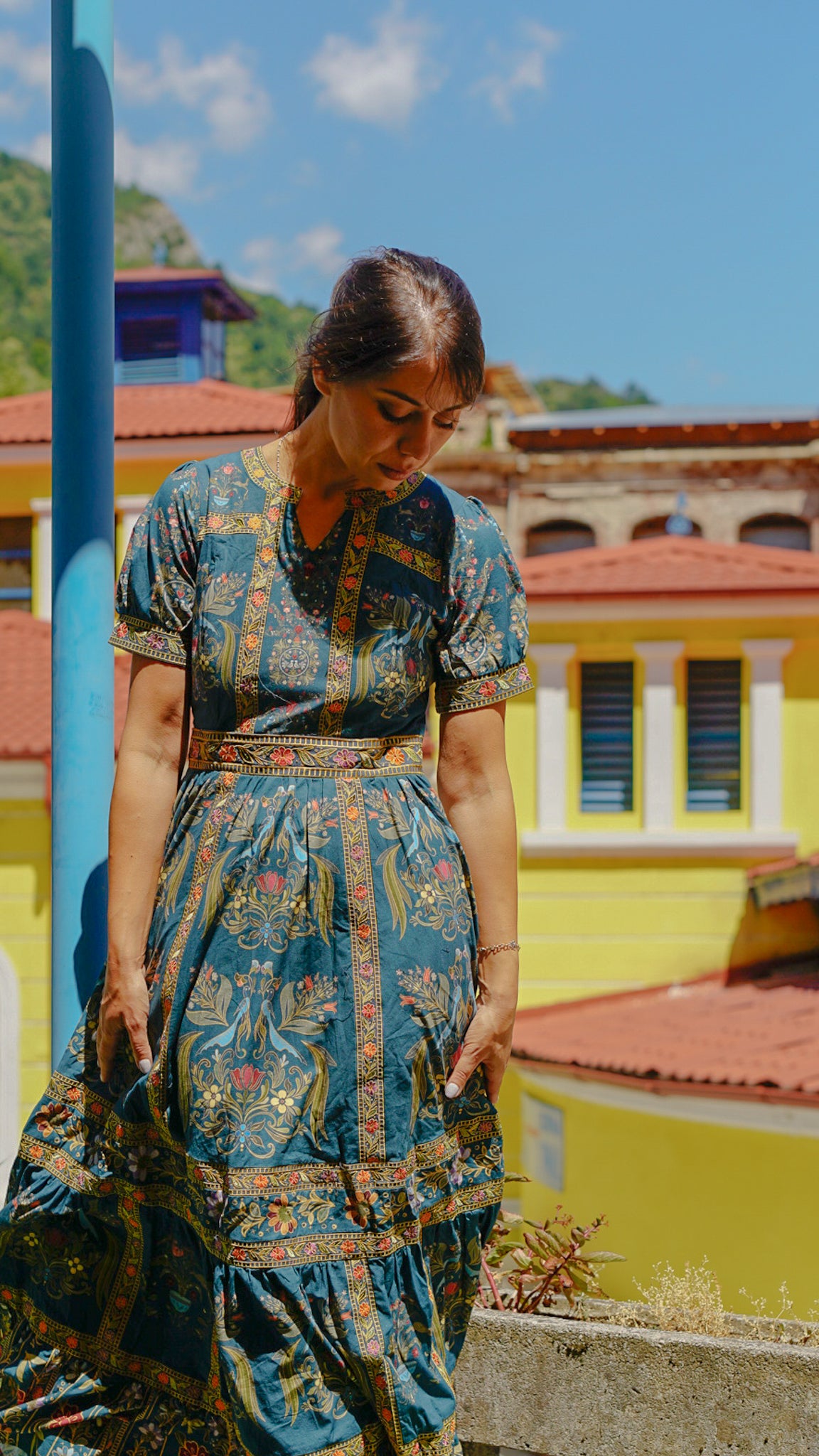 The Blue Reliquary Gown