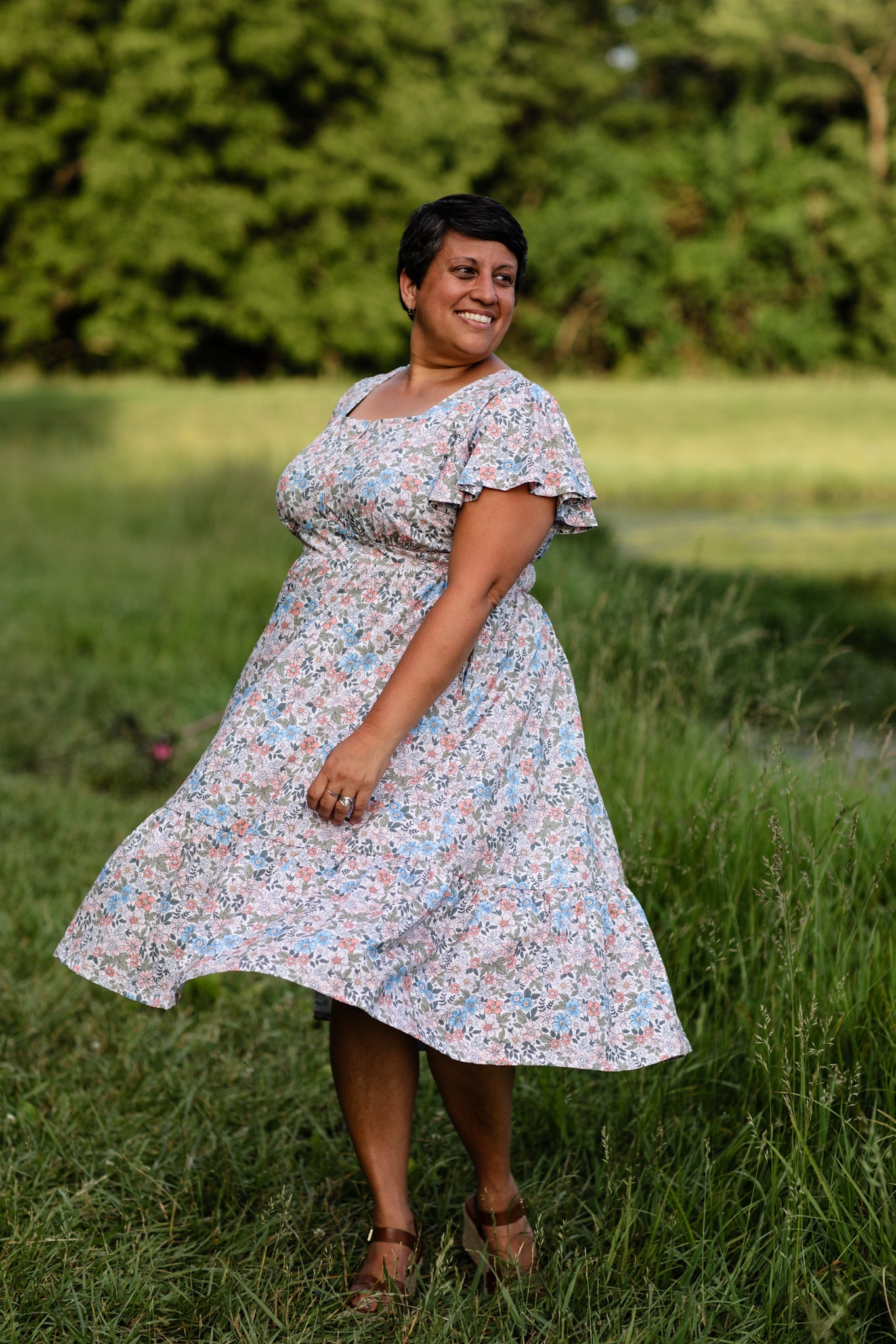 Antique Garden ~ Keepsake Midi