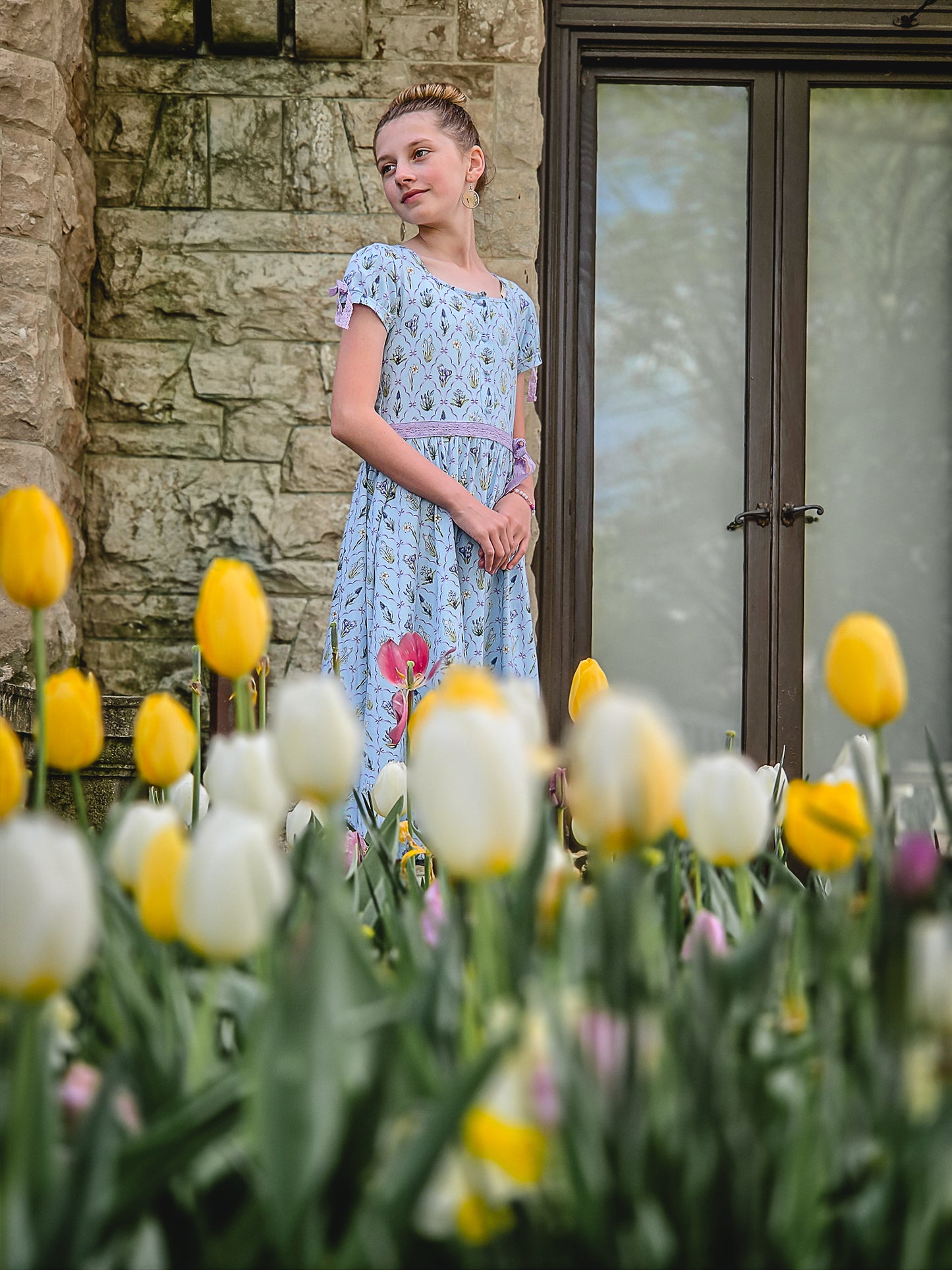 Snowdrops & Daffodils ~ Mini Keepsake Dress
