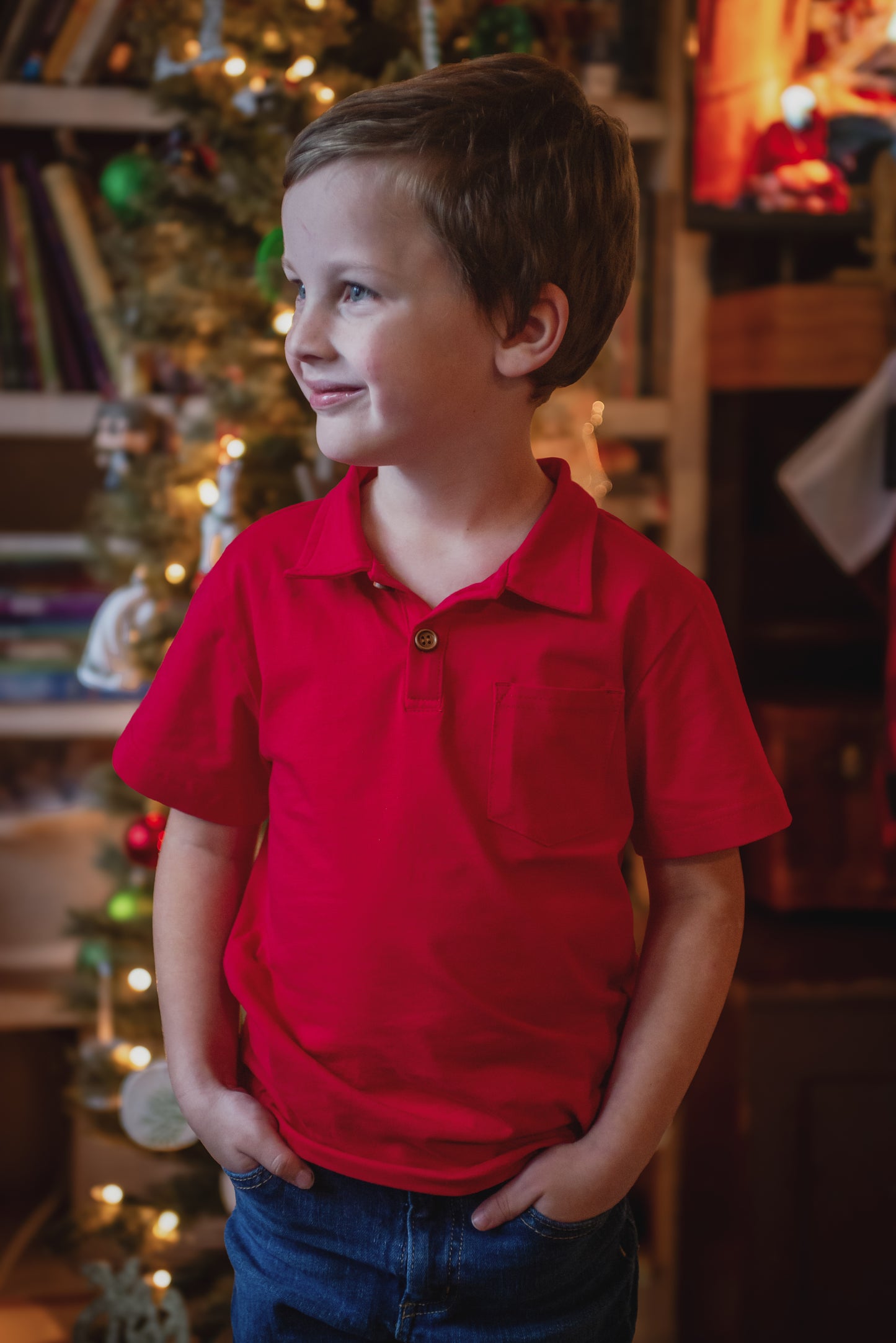 Cardinal ~ Boy’s Perseverance Polo