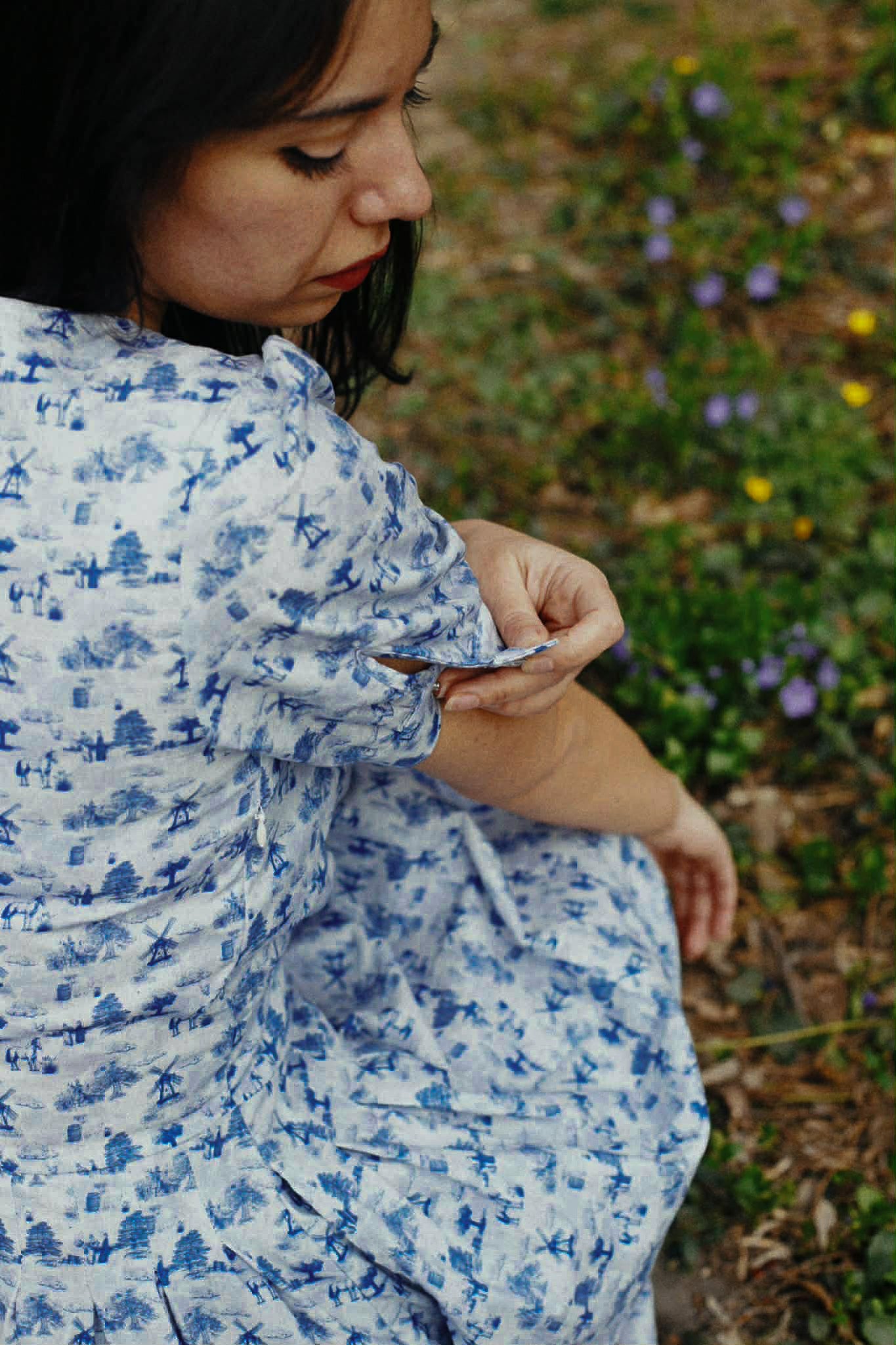 Bluebell Pastures ~ Meadowcourt Dress