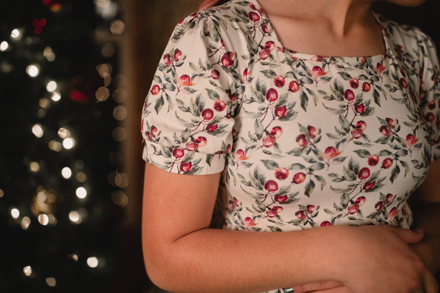 Antique Apples ~ Mini Windermere Dress