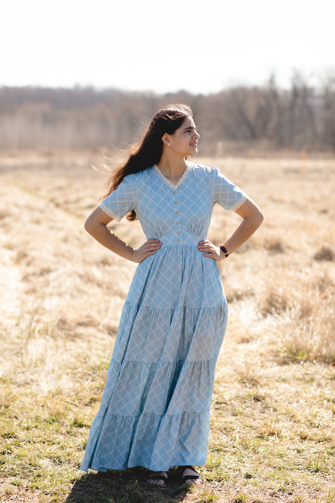 Tranquil Trellis ~ Keepsake Dress