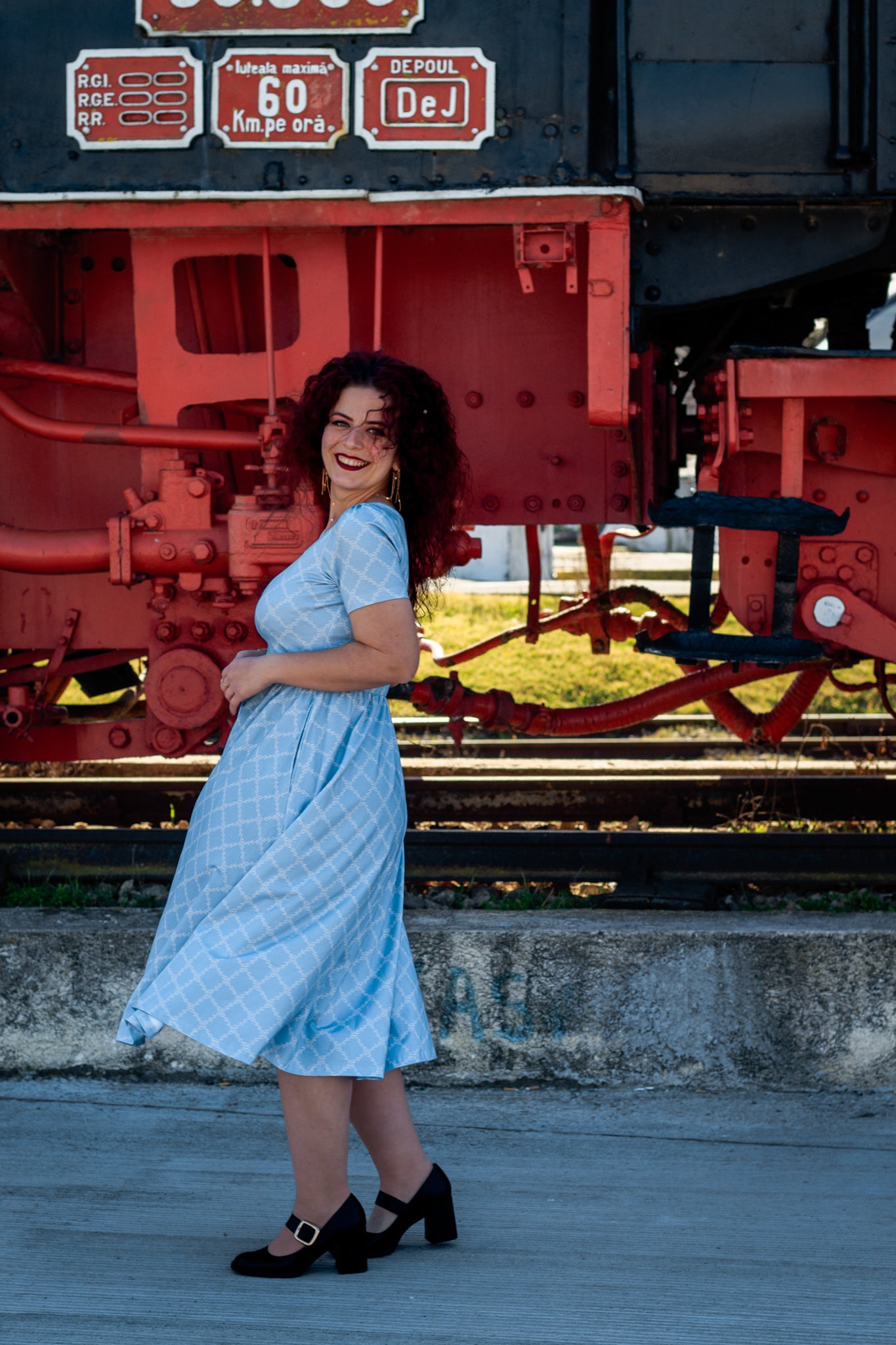 Tranquil Trellis ~ Etta Dress