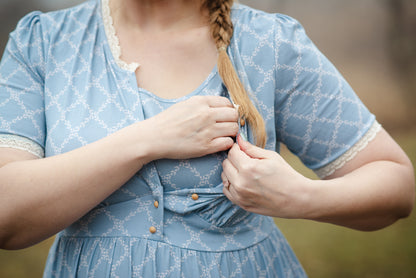 Tranquil Trellis ~ Keepsake Dress