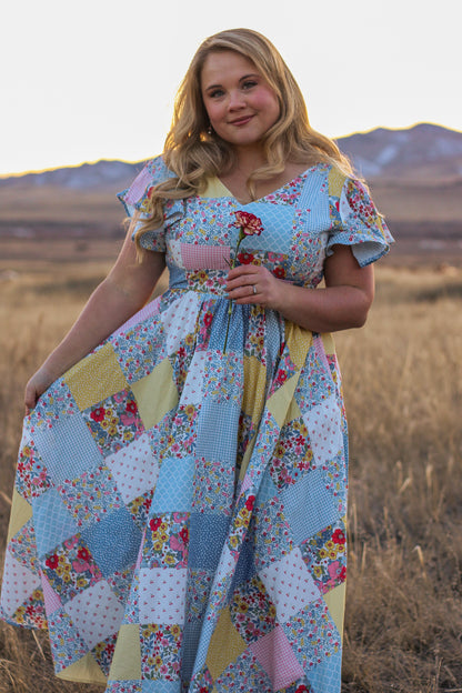Cottage Calico ~ Lenora Midi