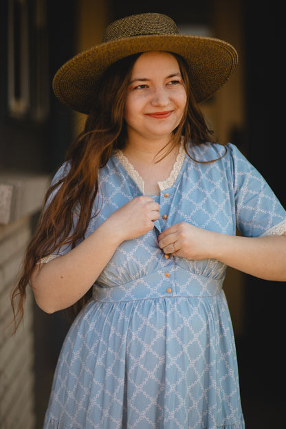 Tranquil Trellis ~ Keepsake Dress