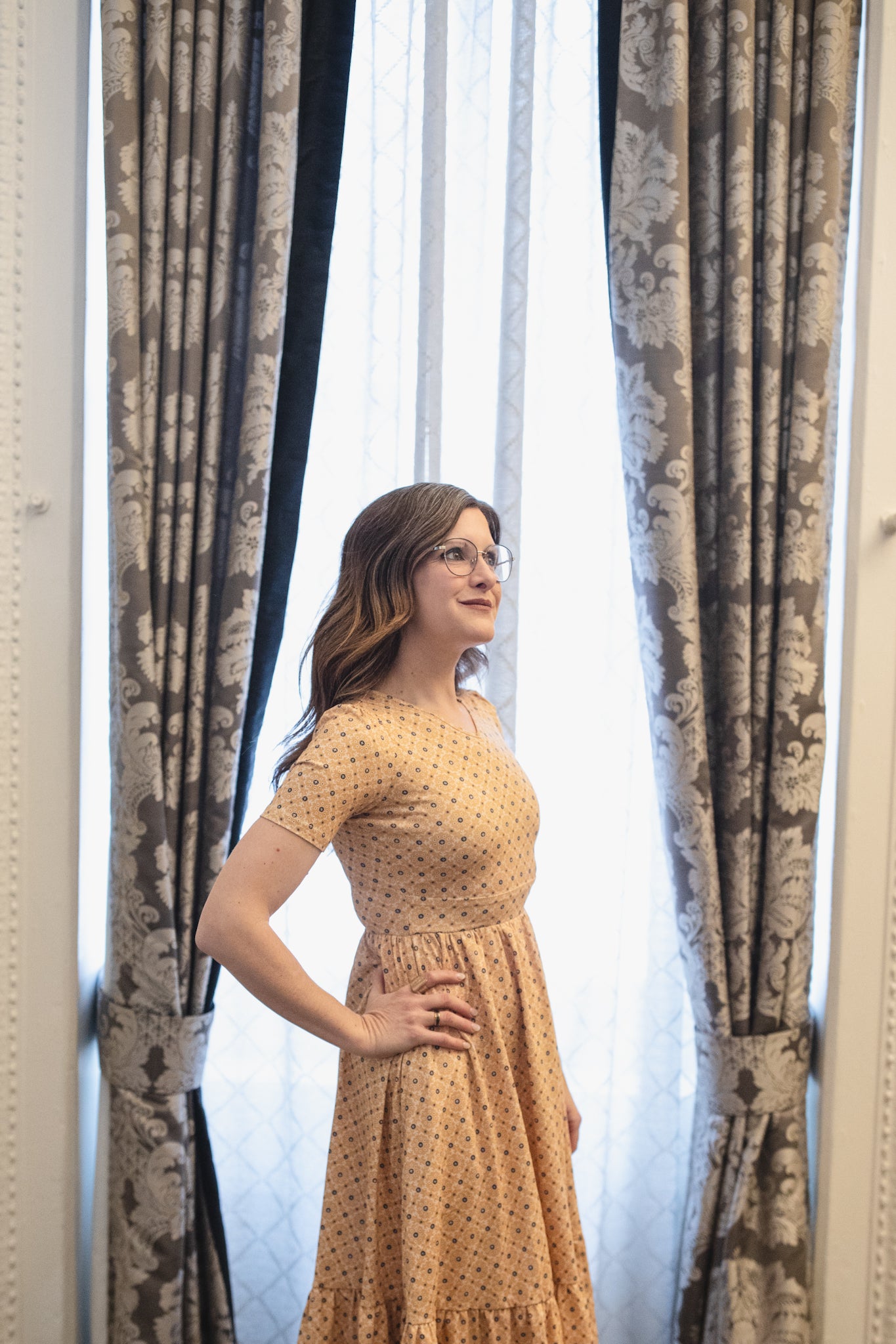 Citron Sunbeam ~ Canterbury Dress