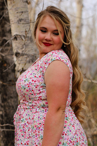 Painted Posies ~ Simplicity Dress
