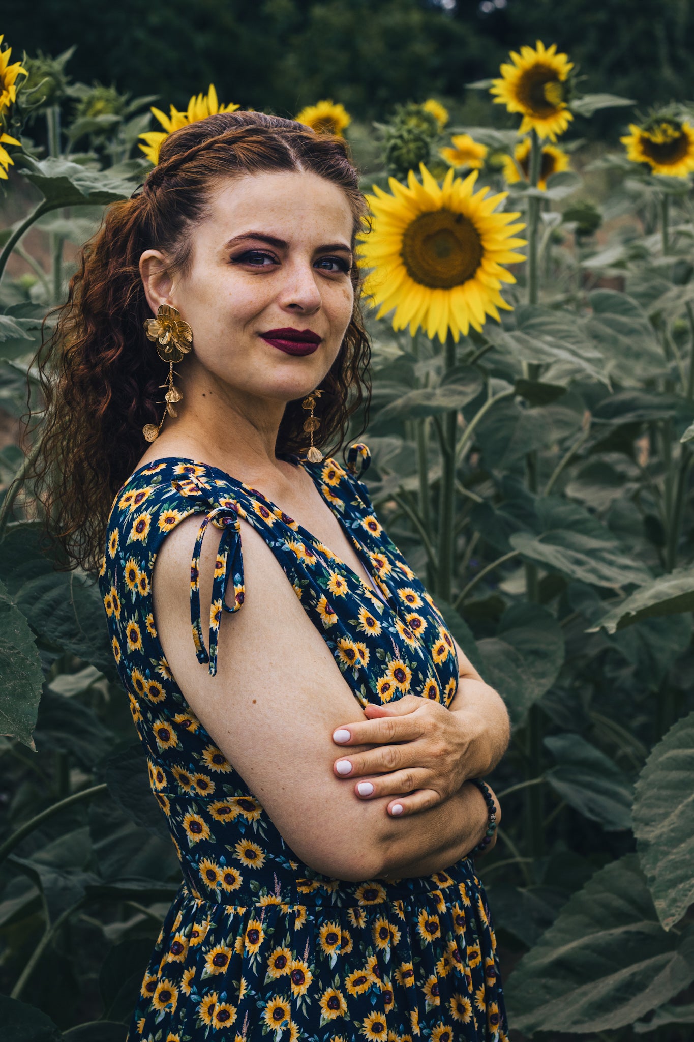 Prairie Sunflower ~ Amorette Dress