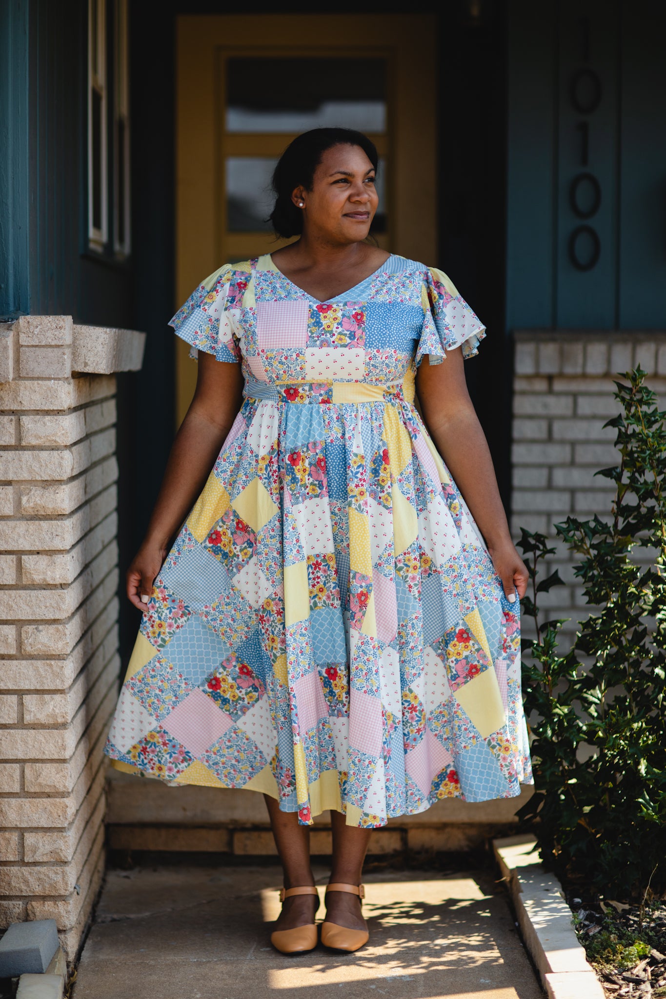 Cottage Calico ~ Lenora Midi