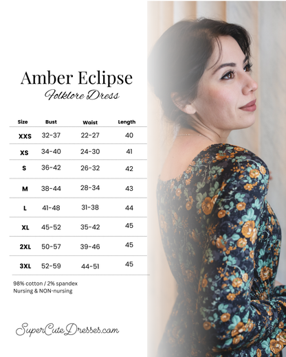 Amber Eclipse ~ Folklore Dress