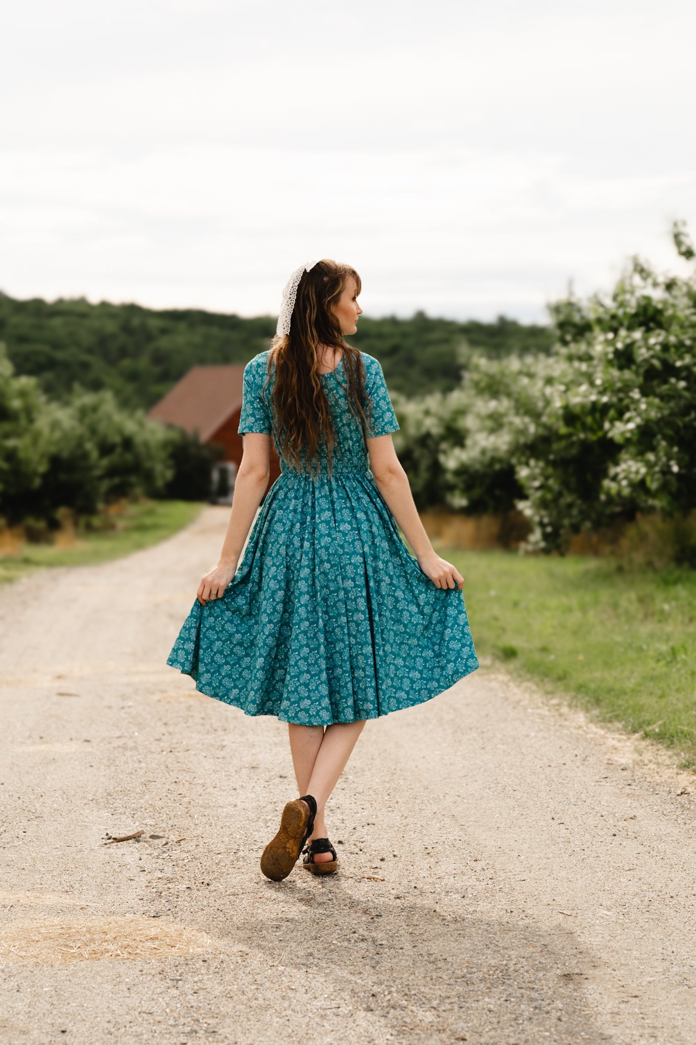 Fern River ~ Folklore Dress